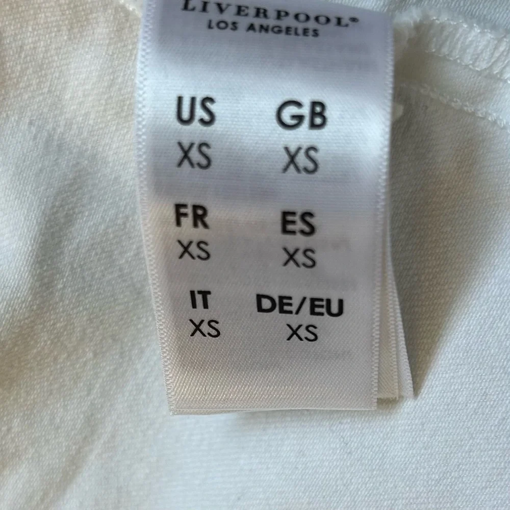 Liverpool Women's “Jackie Jacket” White with Black Stripe , Size XS - Picture 10 of 13